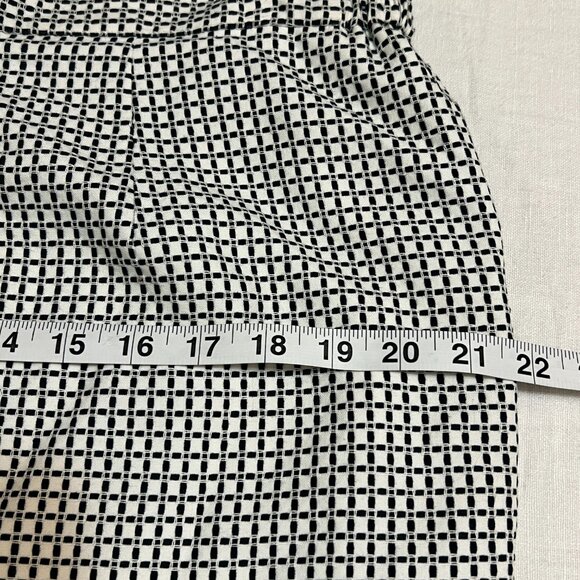 Valentine suits Inc Women's Skirt Size 16 Black White Grid Pencil Midi USA - Picture 7 of 9